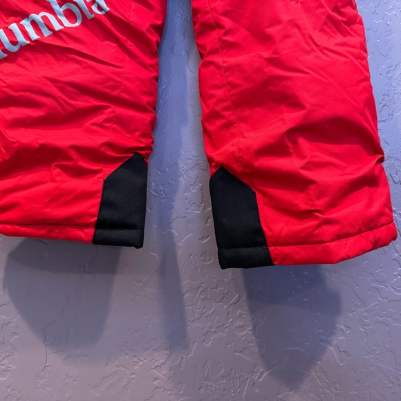 Columbia Red Cargo Snow Pants 14/16 - Picture 3 of 5